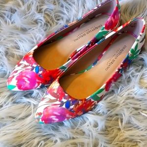 Floral flats